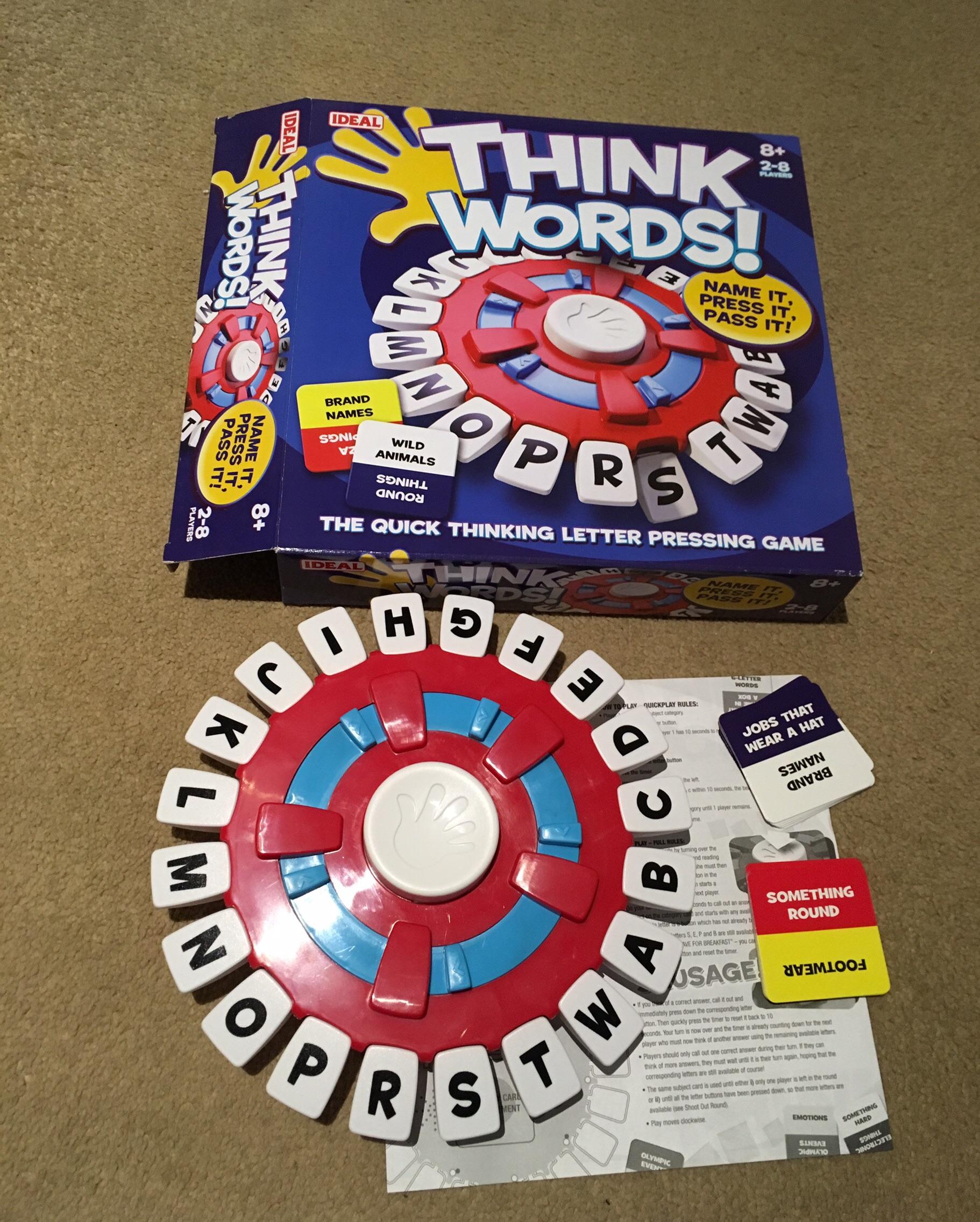 Think Words Game in DY4 Tipton für 8,00 £ zum Verkauf Shpock DE