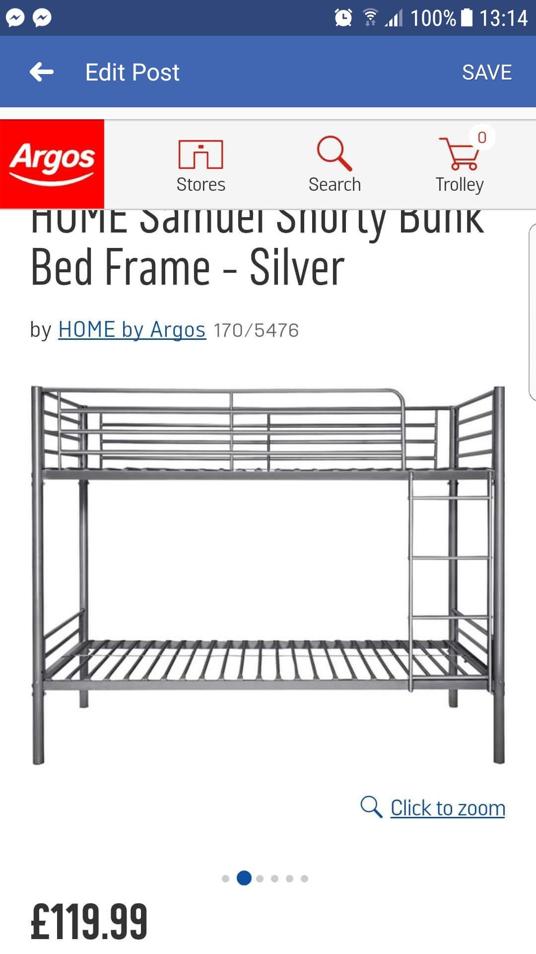 Bunk beds in WR4 Worcester for £25.00 for sale Shpock