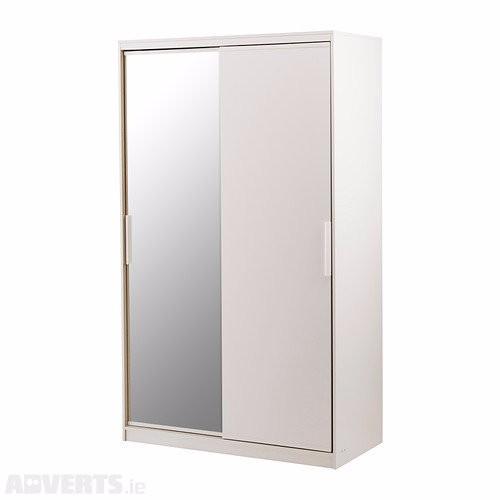 IKEA Morvik White Wardrobe with mirror door in E20 London for £110.00