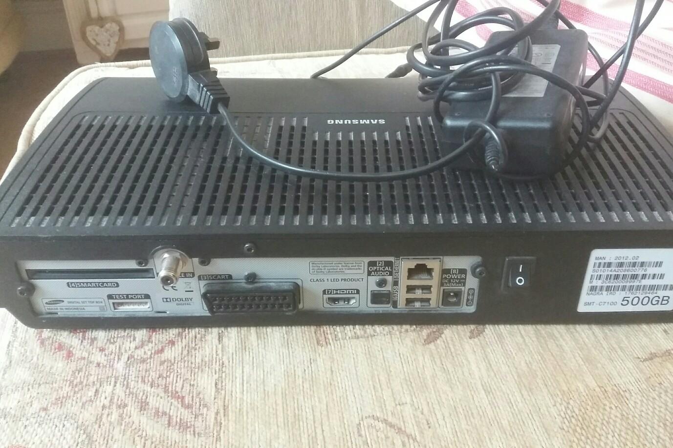 Virgin media Samsung satelite box in CV2 Coventry for £10.00 for sale