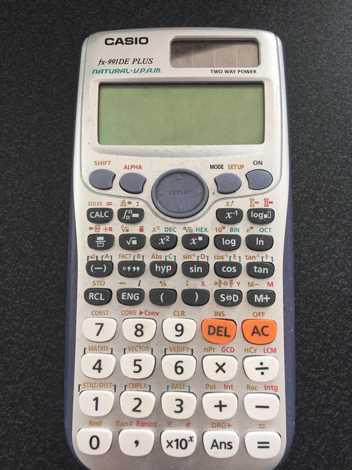 Casio Taschenrechner fx-991DE Plus in 47652 Weeze für 15,00 € zum