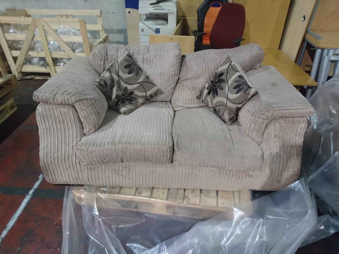 Comfy Stone/Cream 2 & 3 seater sofas in S62 Parkgate for £60.00 for