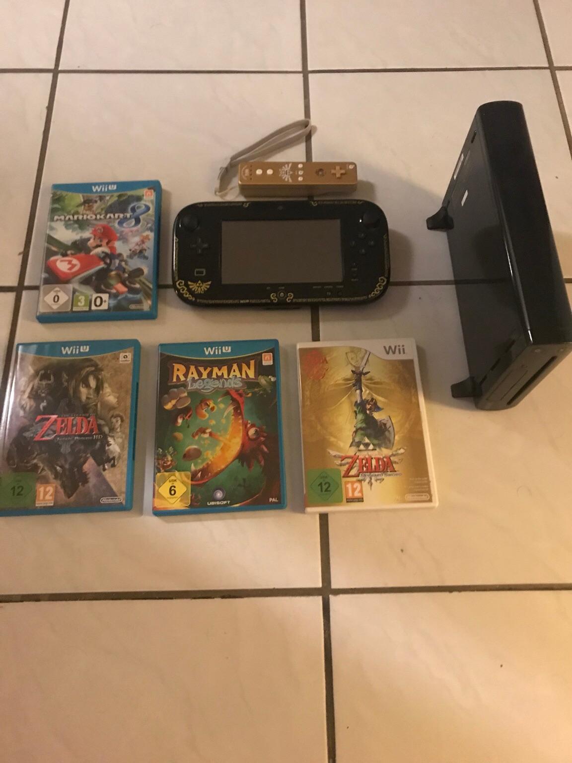 Nintendo Wii U Zelda Edition / viele Spiele in 50859 Lövenich for €150.