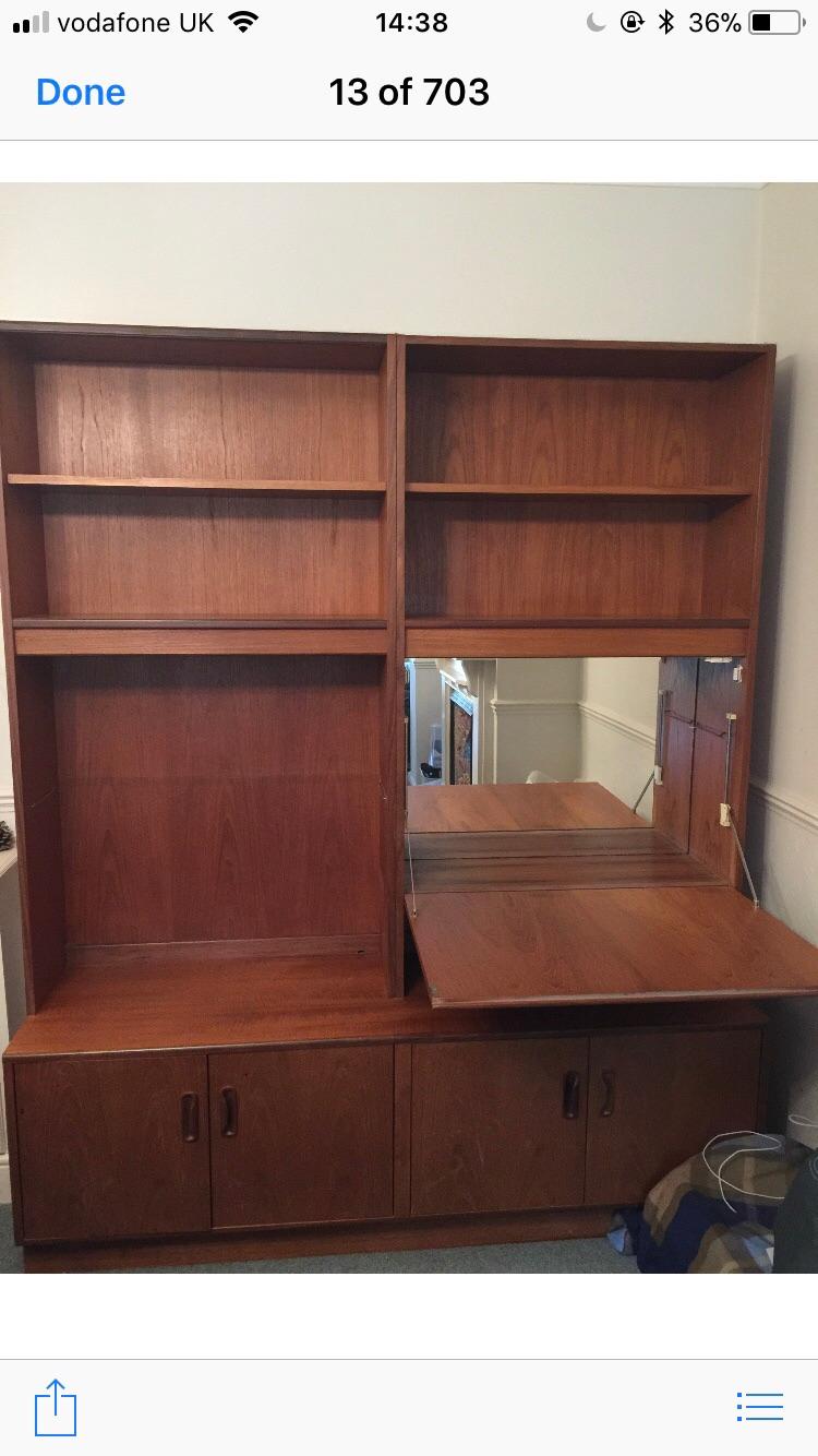 G plan Fresco wall unit with drinks in E17 London Borough of