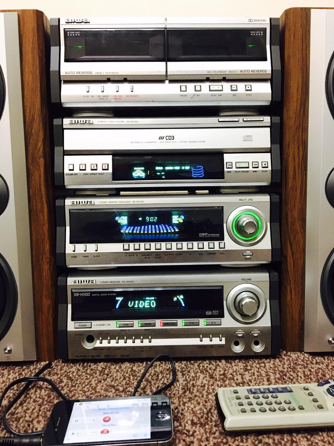 Aiwa MX NH1000 Hi Fi System Seperates in WS10 Walsall for £150.00 for