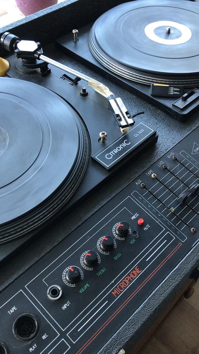 Citronic CL12D twin turntables DJ Decks in PR4 Preston for £65.00 for sale Shpock
