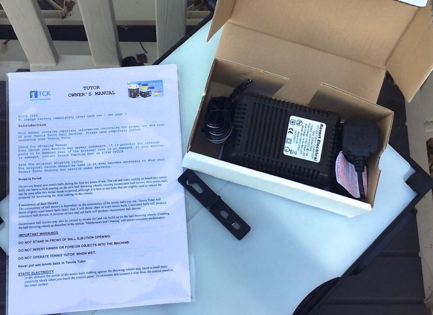 Tennis Tutor Prolite ball machine in TN23 Ashford for £599.00 for sale