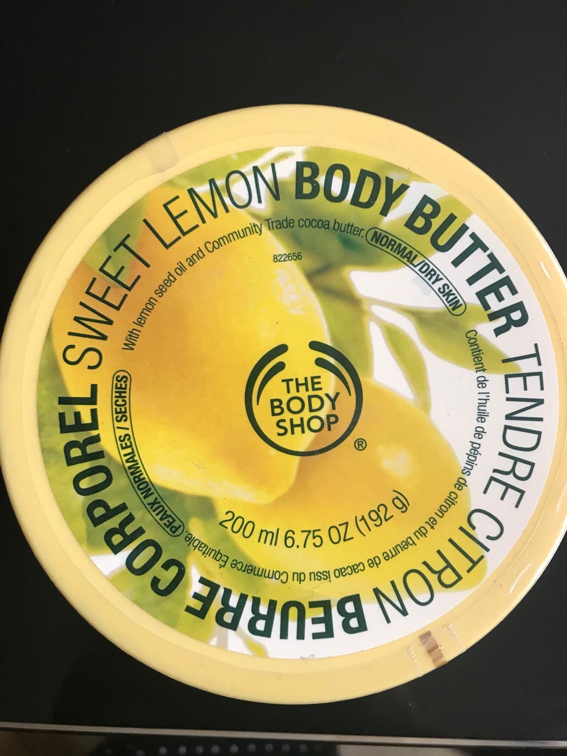 The Body Shop Sweet lemon body butter in LE4 Leicester für 4,00 £ zum Verkauf Shpock DE