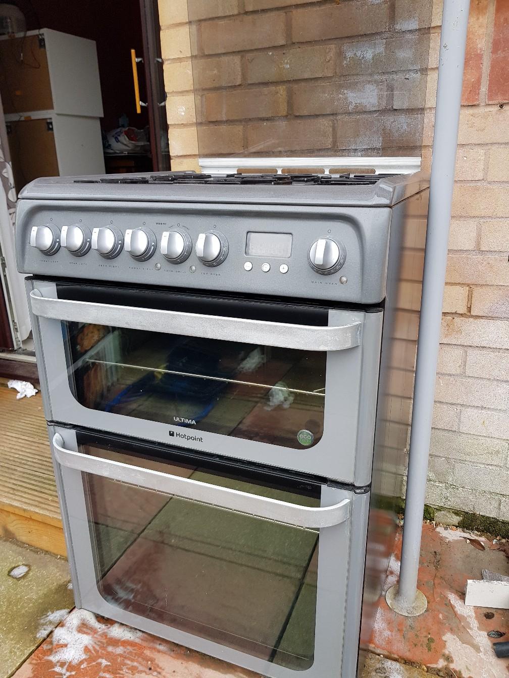 HOTPOINT Ultima HUG61X 60 cm Gas Cooker St in MK7 Tree für 120,00