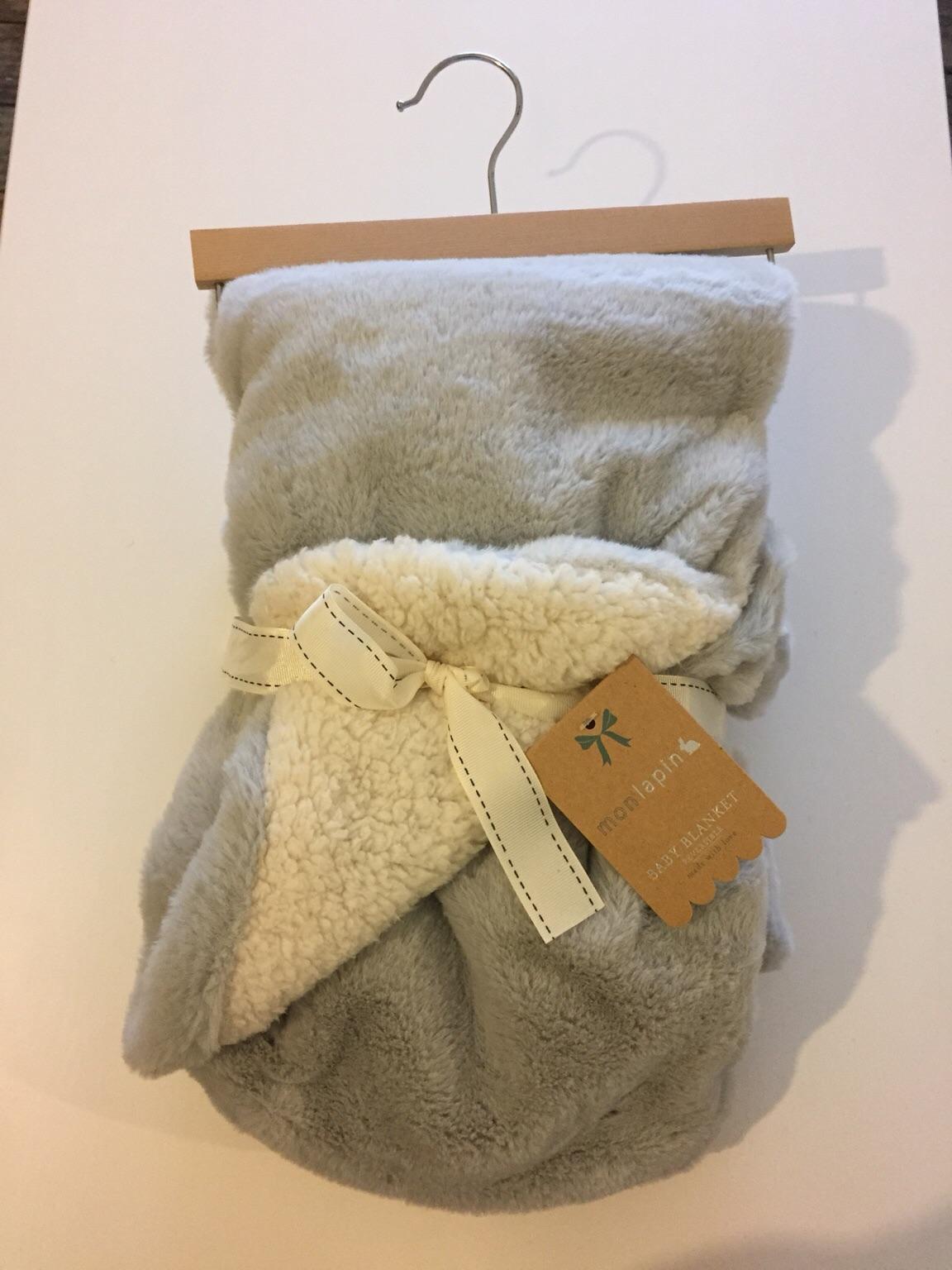 Mon Lapin Luxury Reversible Baby Blanket NEW in SE22 Southwark for £10.