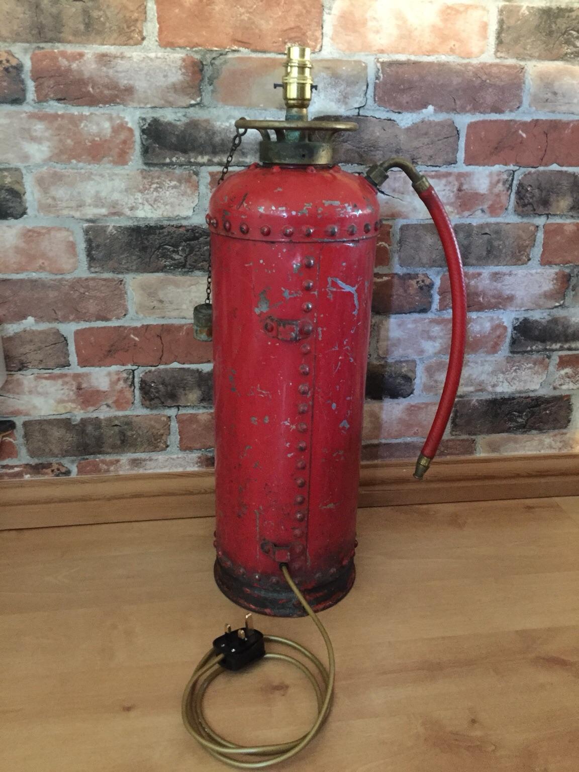 Vintage Dunford Fire Extinguisher Lamp Light in NG16 Broxtowe for £55.