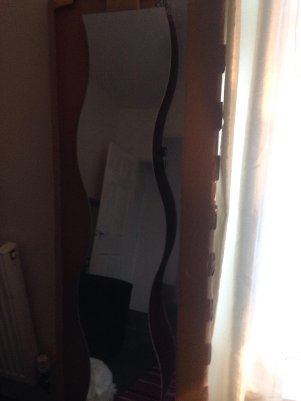 Two Ikea Wavy Krabb Tall Mirrors in B24 Birmingham for £10.00 for sale