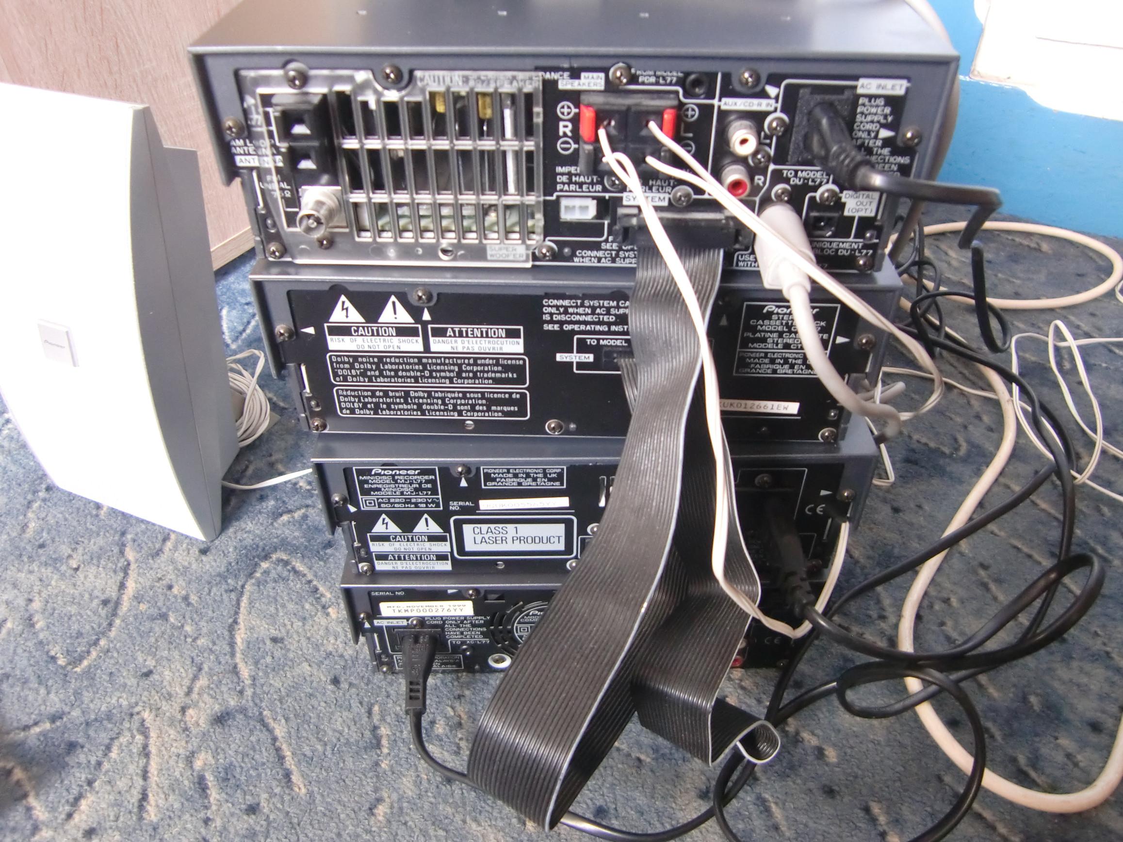 Pioneer XCL77 Stereoanlage CTL77 MJL77 PDR in 23992 Neukloster für