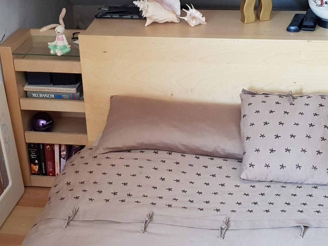 Ikea Malm Bett+Kopfteil/Nachttische in 34260 Kaufungen for €120.00 for