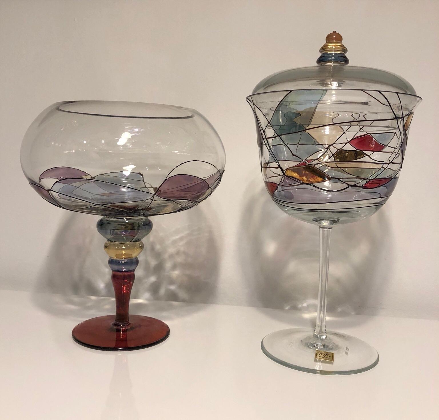 Tiffany K&K Glas Set in 4053 Ansfelden für € 90,00 zum Verkauf Shpock AT