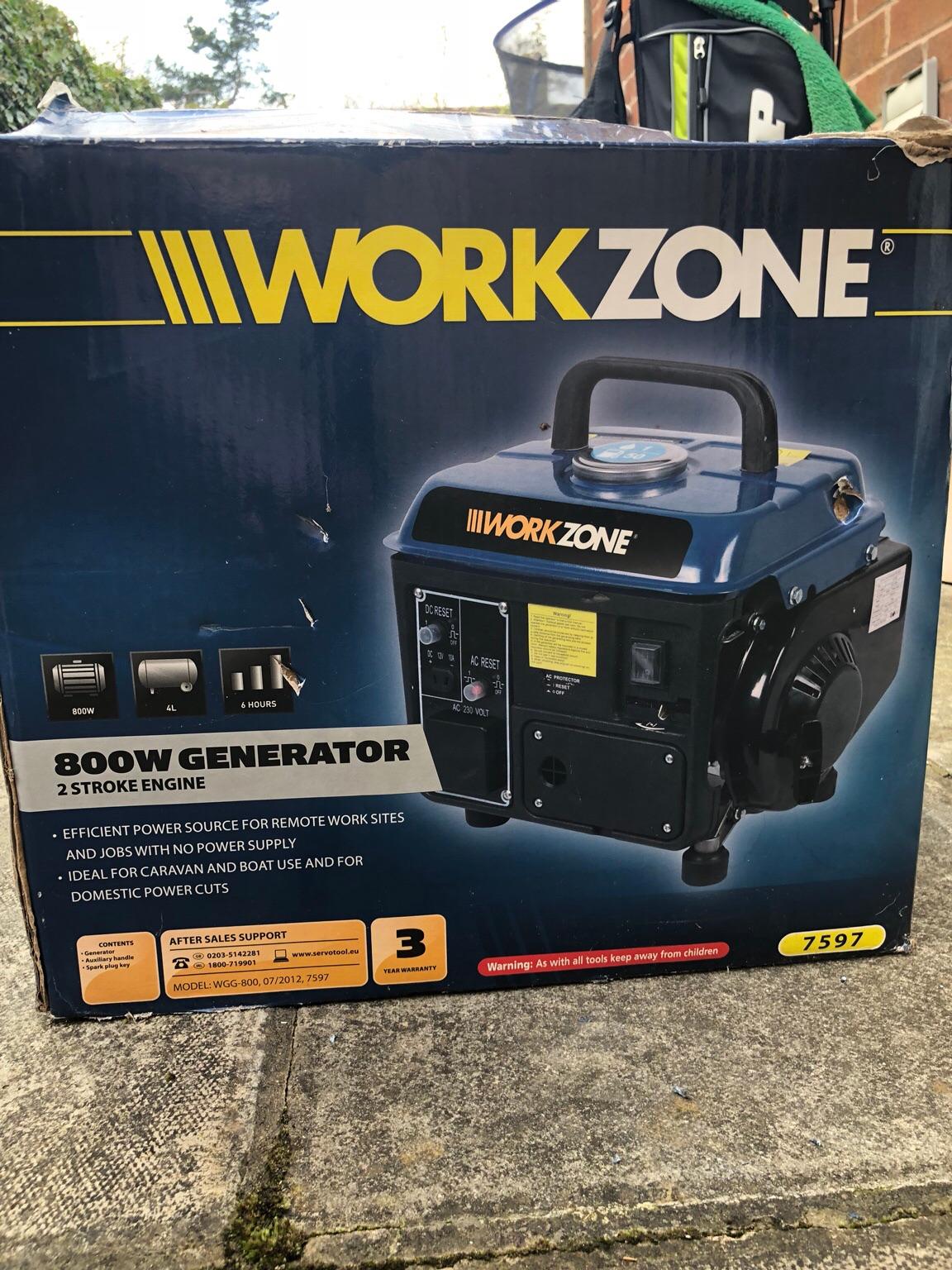 Workzone Generator 800W in Charnwood f??r ?? 20,00 zum Verkauf Shpock AT