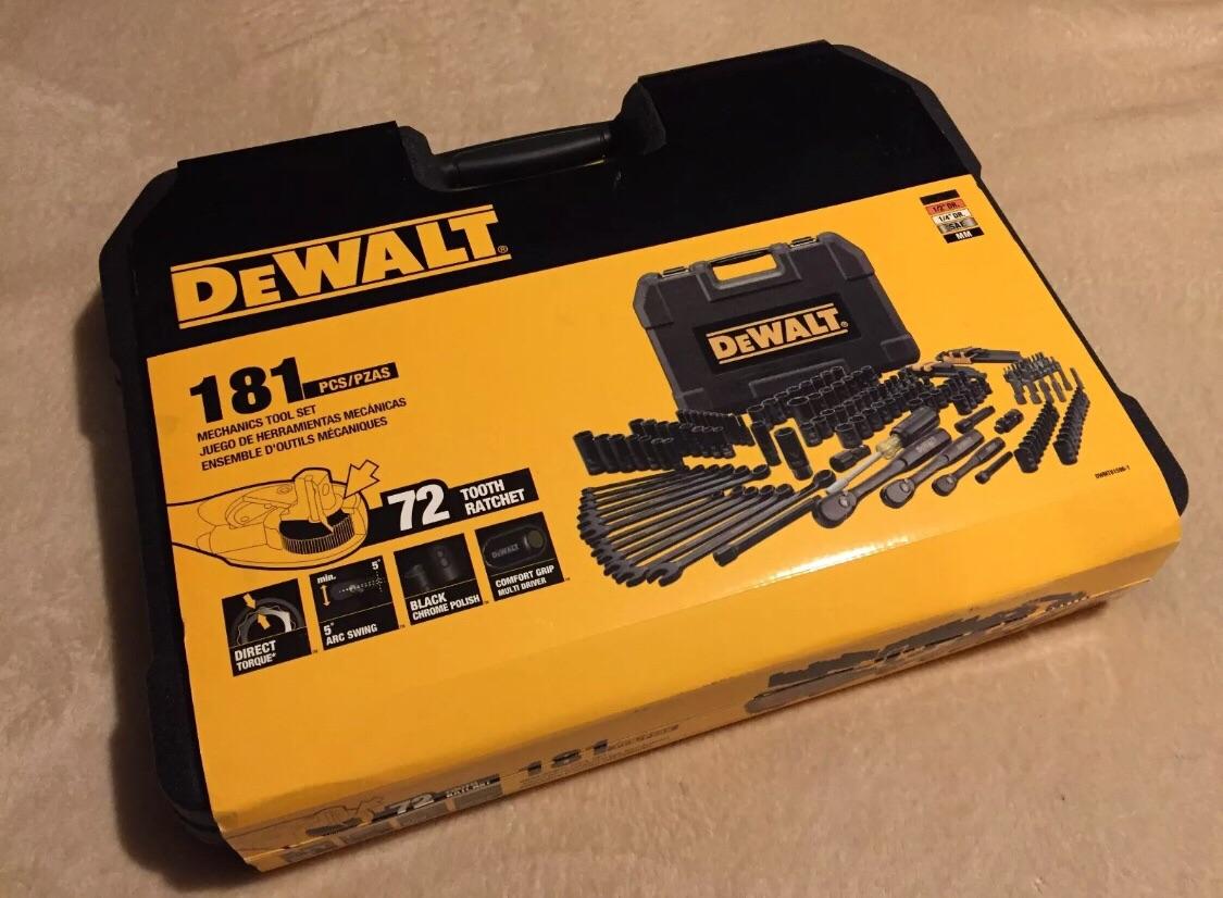 Brand New DEWALT 181 Piece Mechanics Tool Set in HA8 Harrow for £100.00