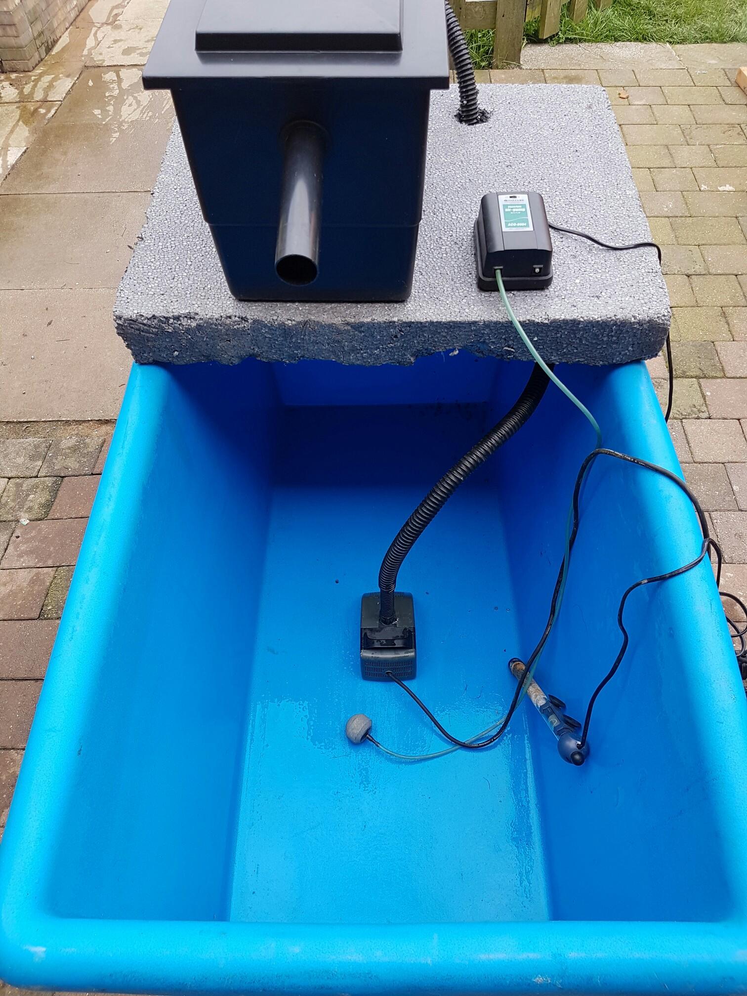 Koi quarantine tank full set up in Doncaster for £100.00 for sale Shpock