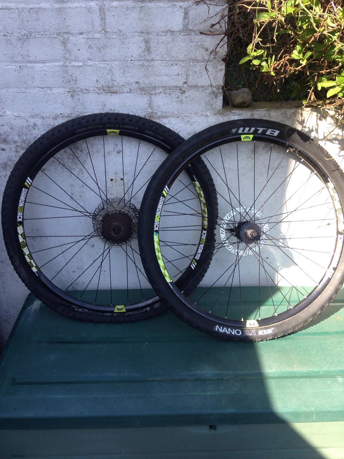 Diamondback mountain bike rims and tyres in PO4 Portsmouth for £50.00
