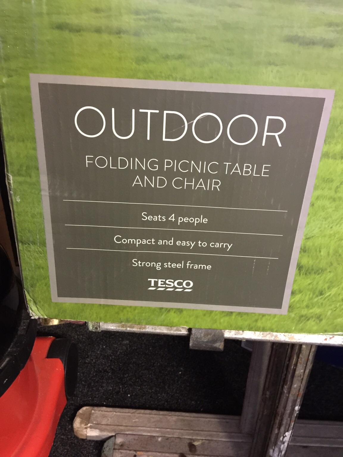 Tesco outdoor folding picnic table new in WS10 Walsall for £15.00 for