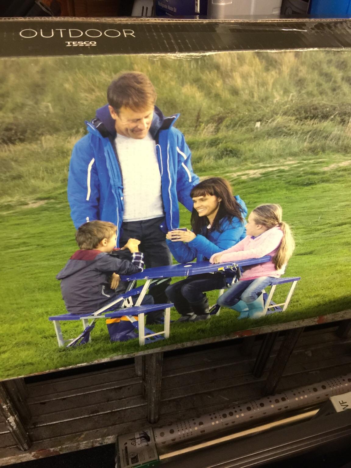 Tesco outdoor folding picnic table new in WS10 Walsall for £15.00 for