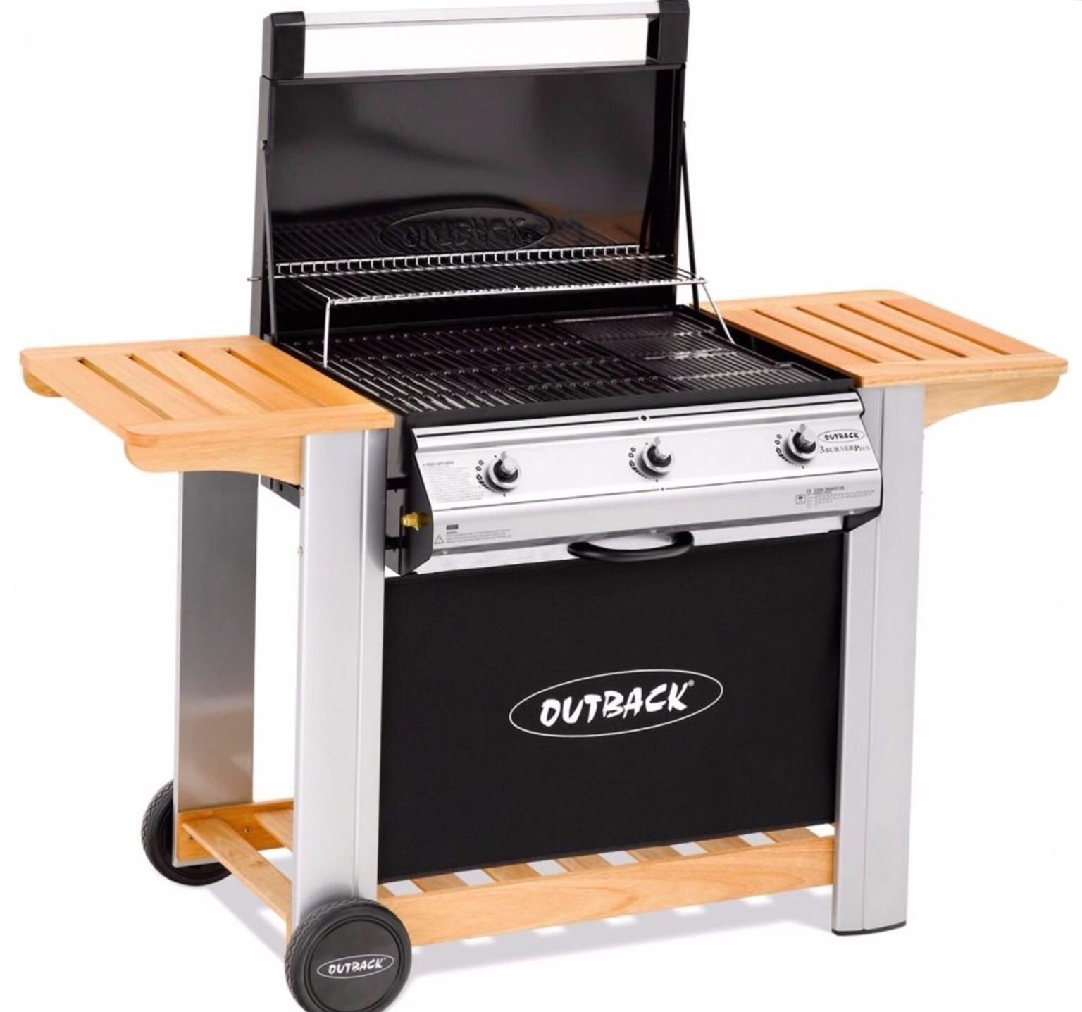 Outback Spectrum Hooded 3 Burner Gas BBQ in ME10 Swale for £165.00 for