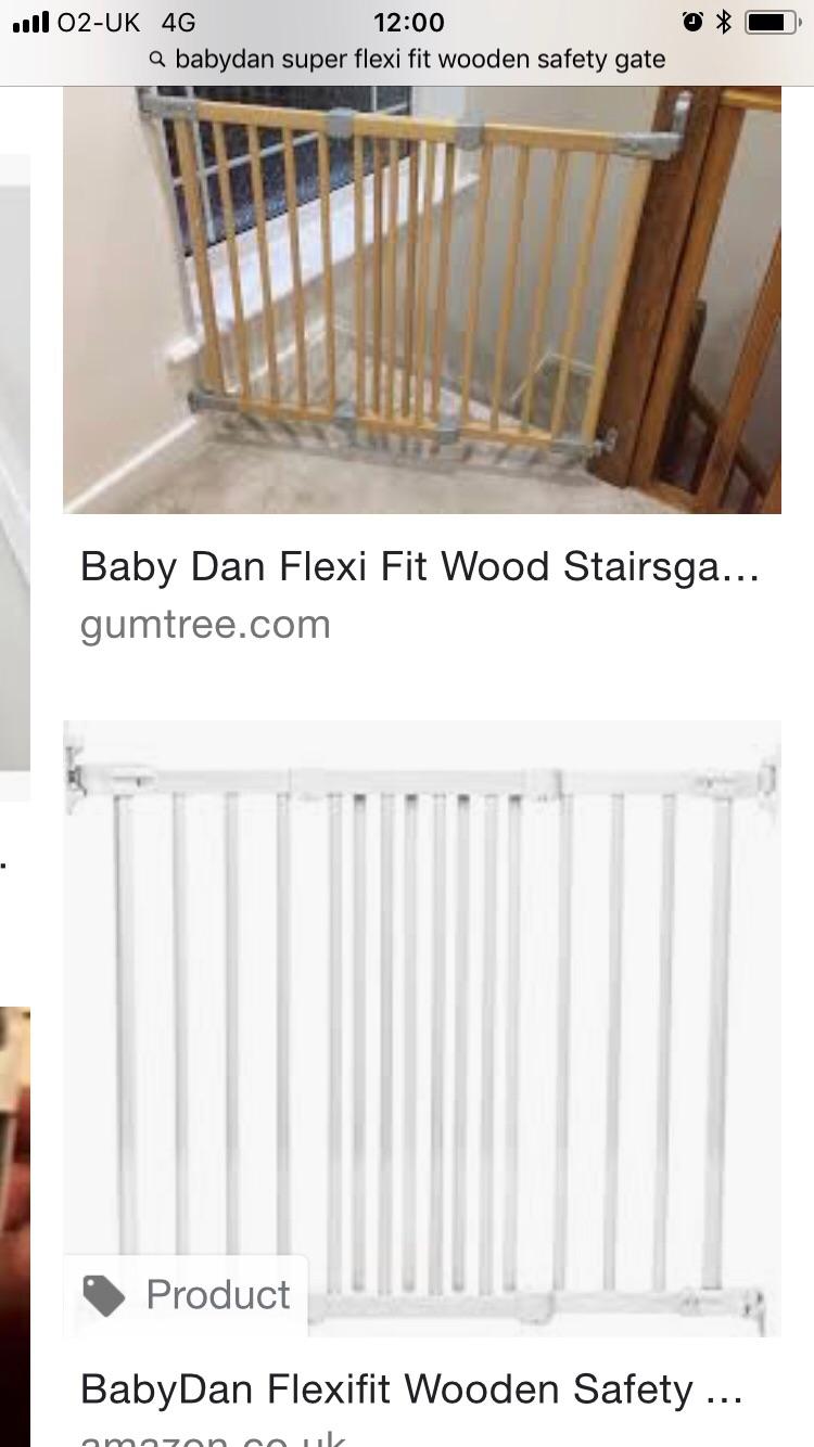 BabyDan wooden stair gate x 2 NEW in KT17 London Borough of Sutton for