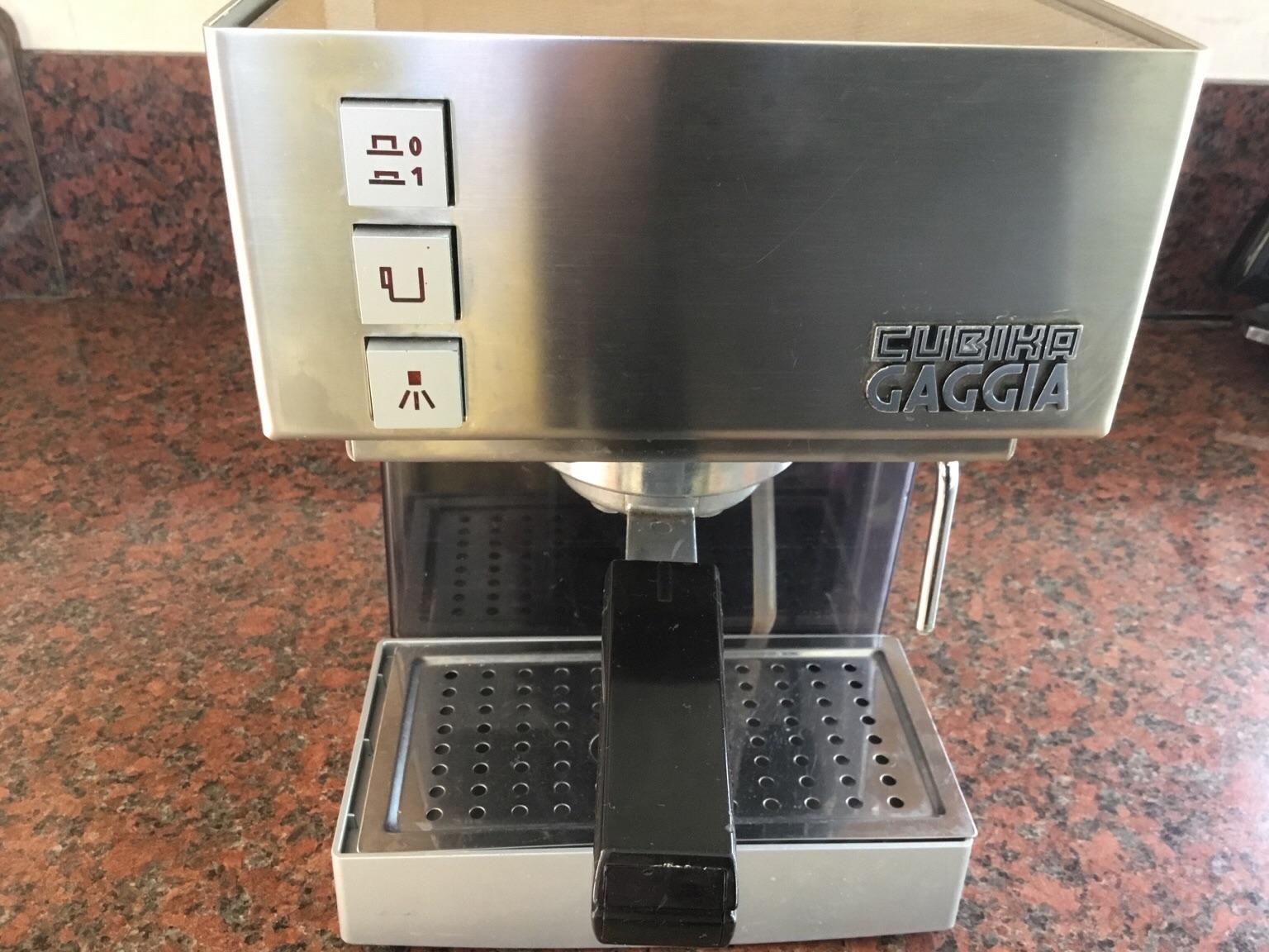 GAGGIA CUBIKA EXPRESSO COFFEE MACHINE in LN10 East Lindsey for £40.00 for sale Shpock