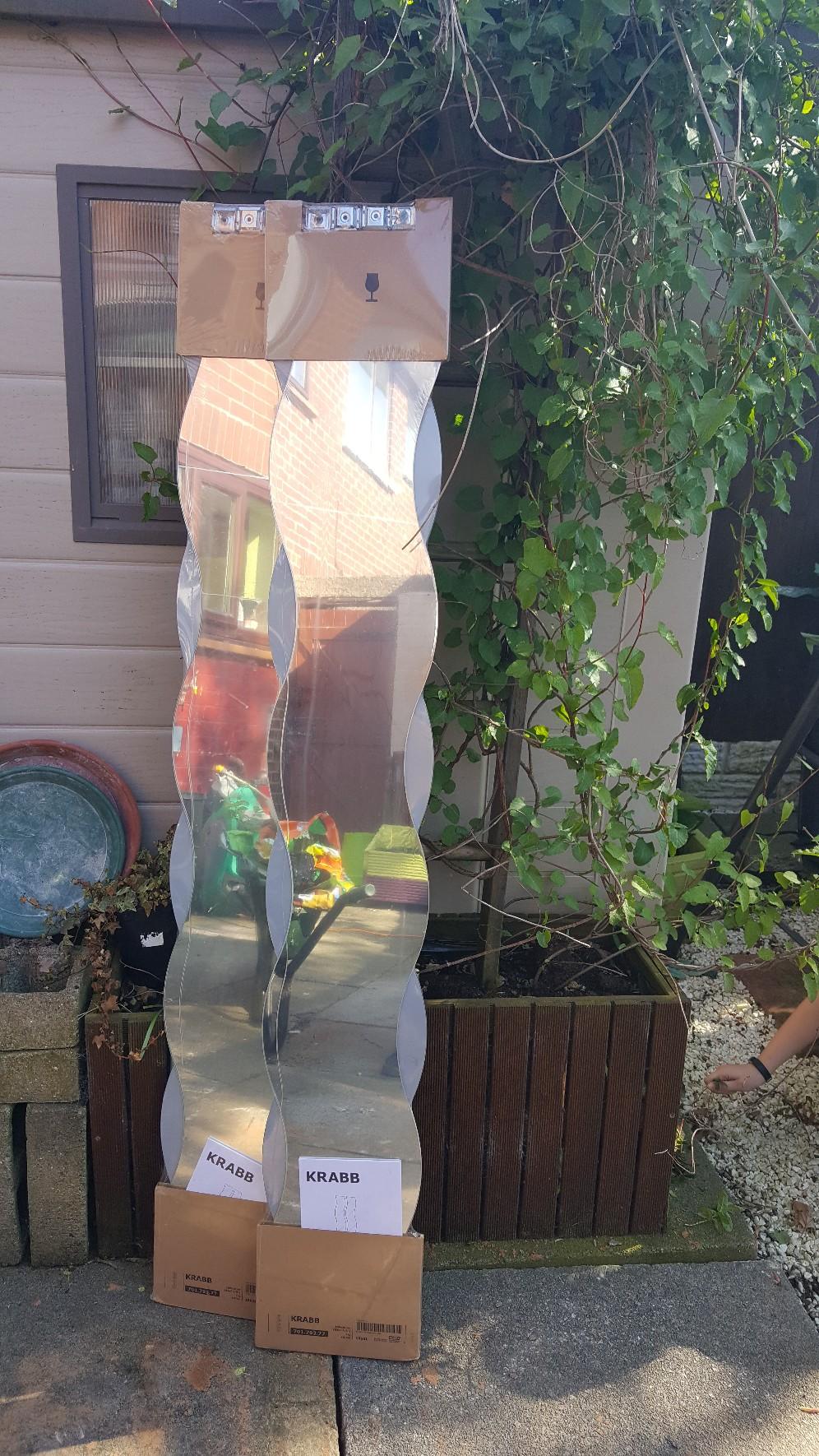 IKEA KRABB mirror in 2 pack full length in WA8 Widnes for £9.00 for