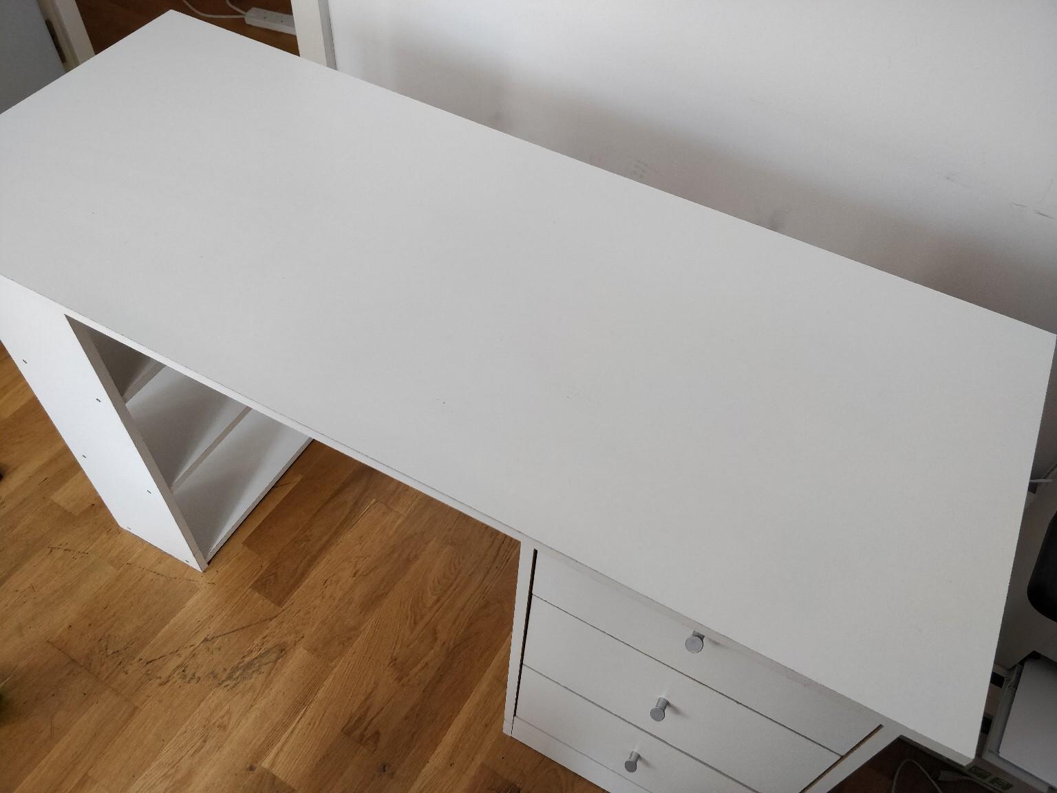 Argos White Malibu 3 Drawer Desk in E1 Hamlets für £ 19,99 zum Verkauf
