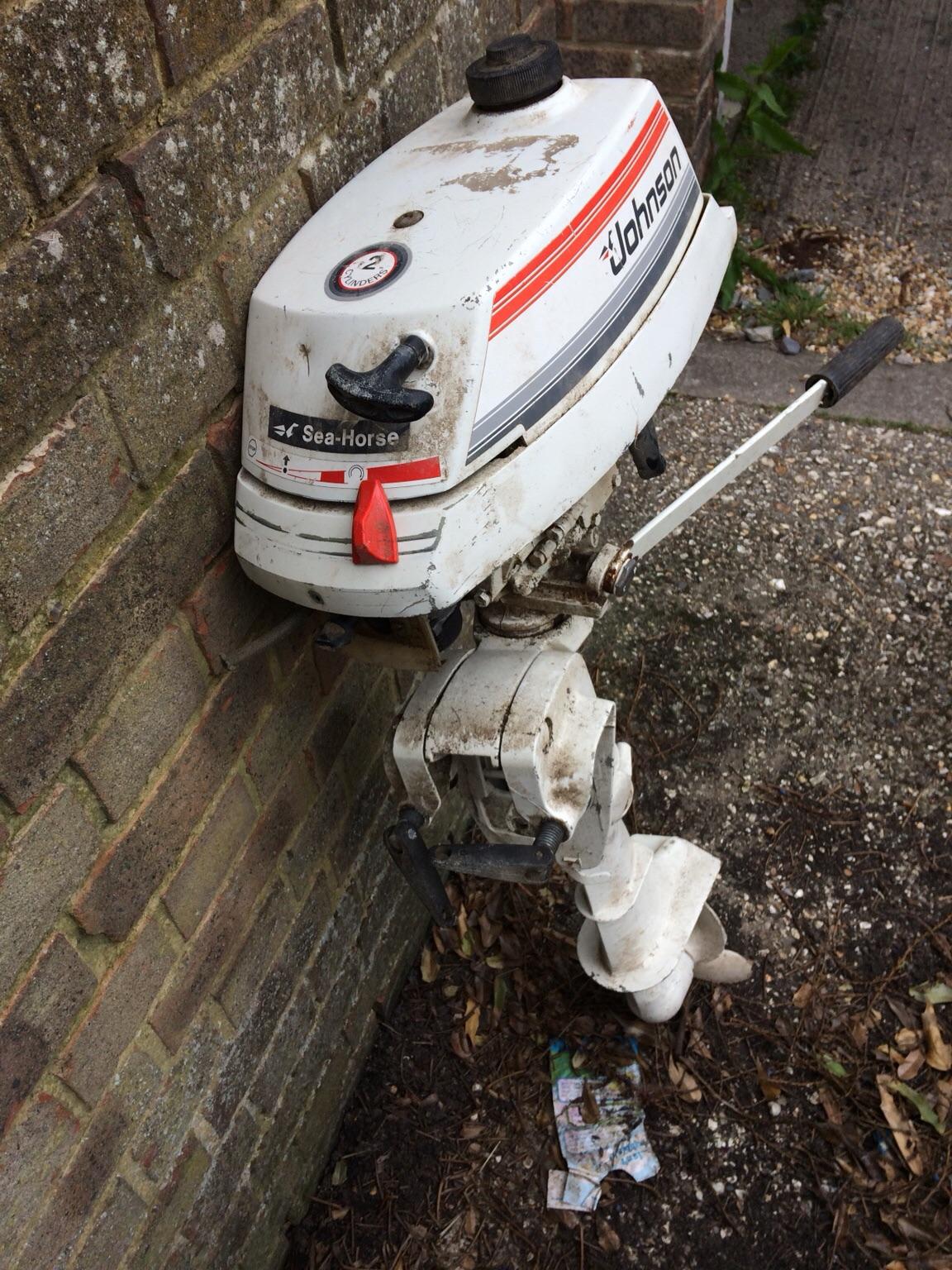 Boat Engine Johnson SeaHorse 4 in SO51 Valley für 60,00 £ zum Verkauf