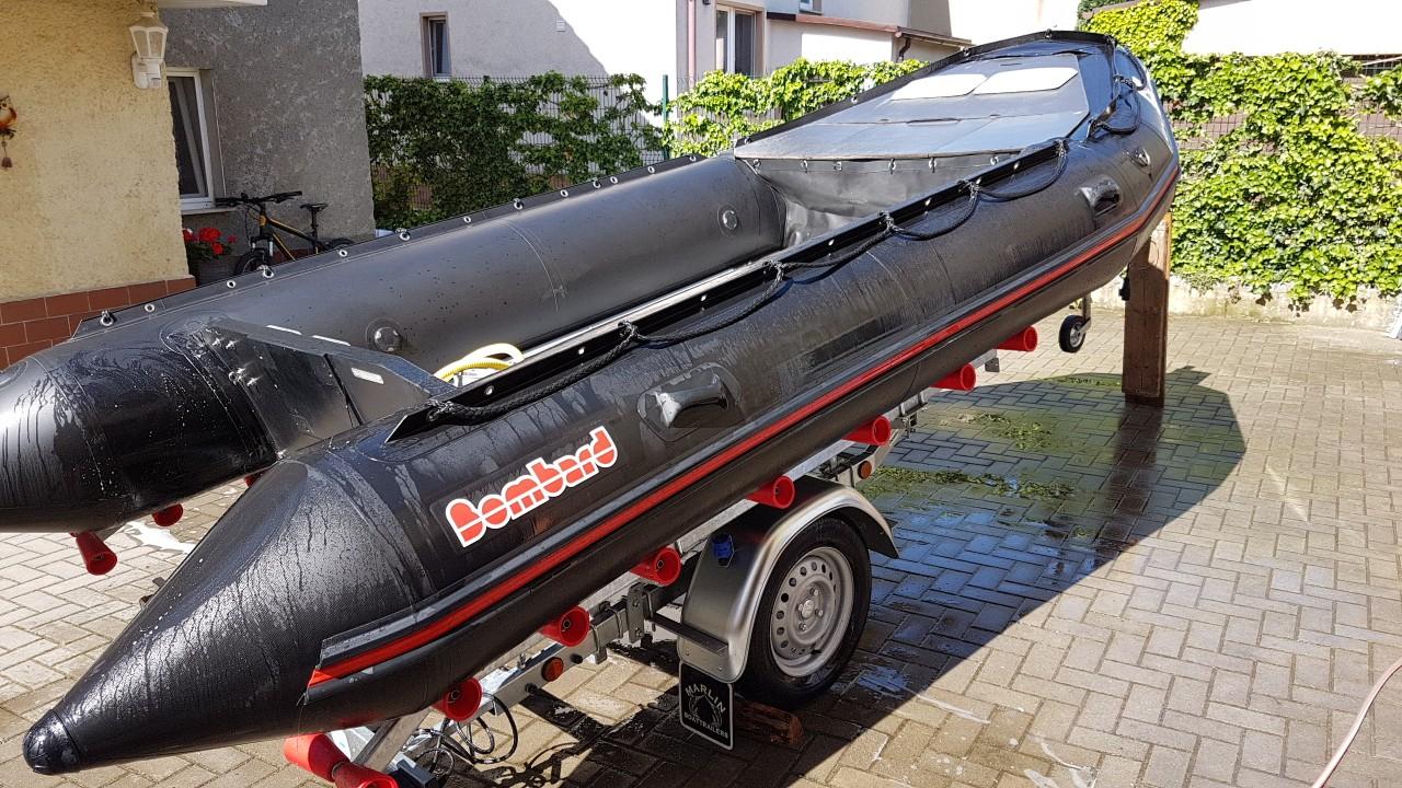 Angelboot Bombard C5 komplett mit Trailer in 06766 BitterfeldWolfen