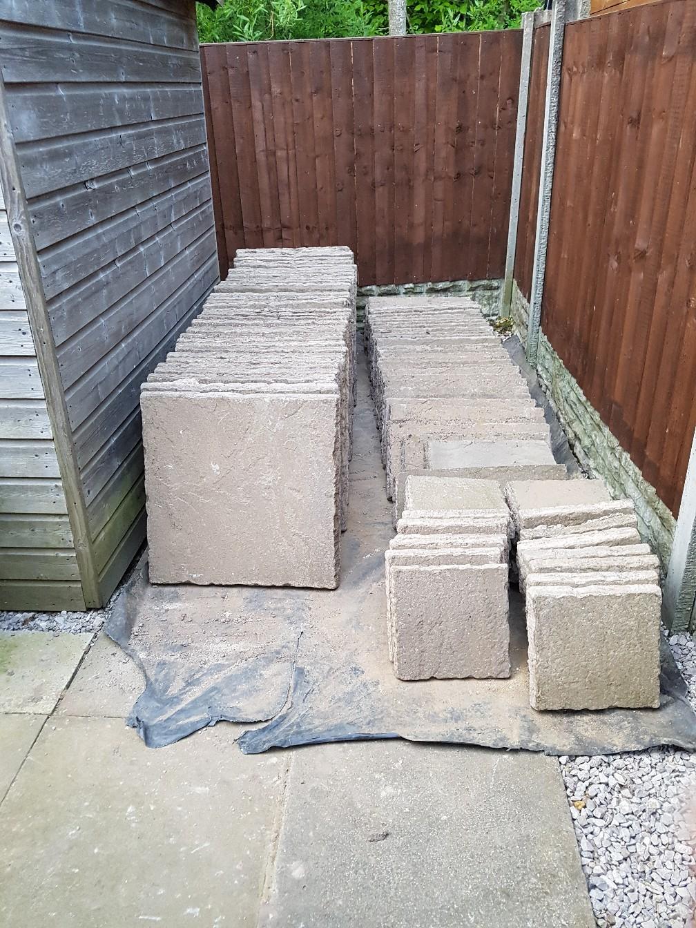 Indian stone garden flags in Preston for £50.00 for sale Shpock