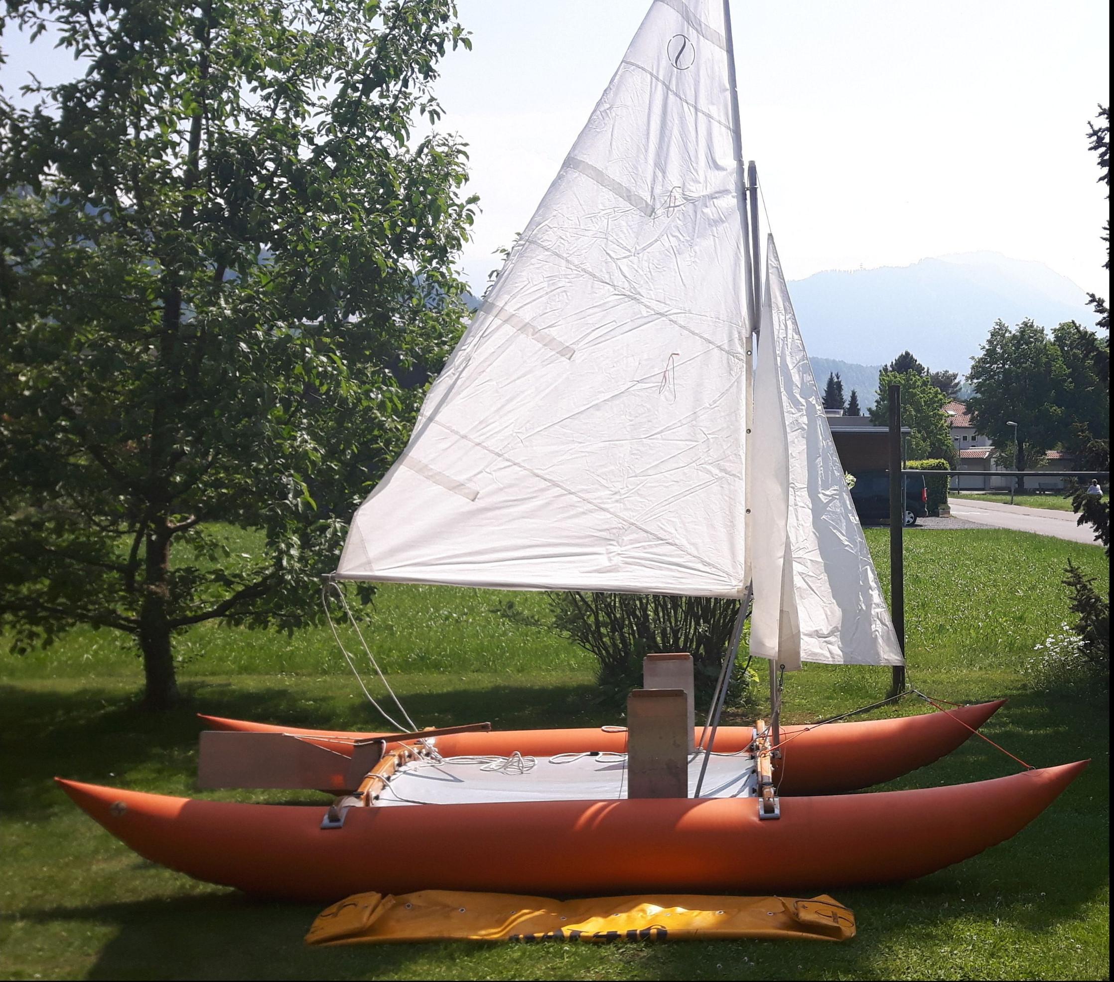 KATAMARAN SEMPERIT KAT416 aufblasbar CAT in 6800 Feldkirch für 750,00