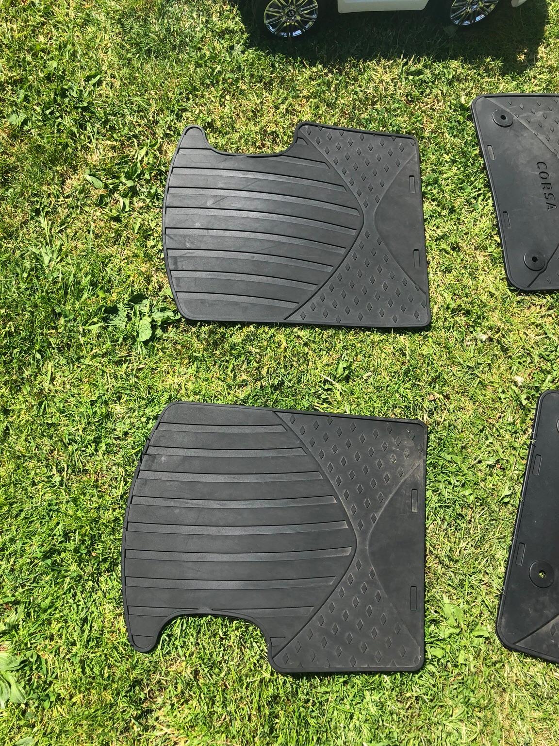 Vauxhall corsa Car rubber mats REDUCED in TW16 London Borough of