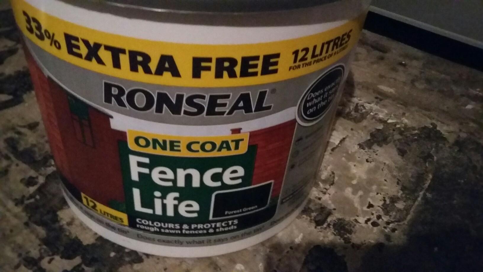 Fence paint Forest Green in HX1 Calderdale for £8.00 for sale Shpock