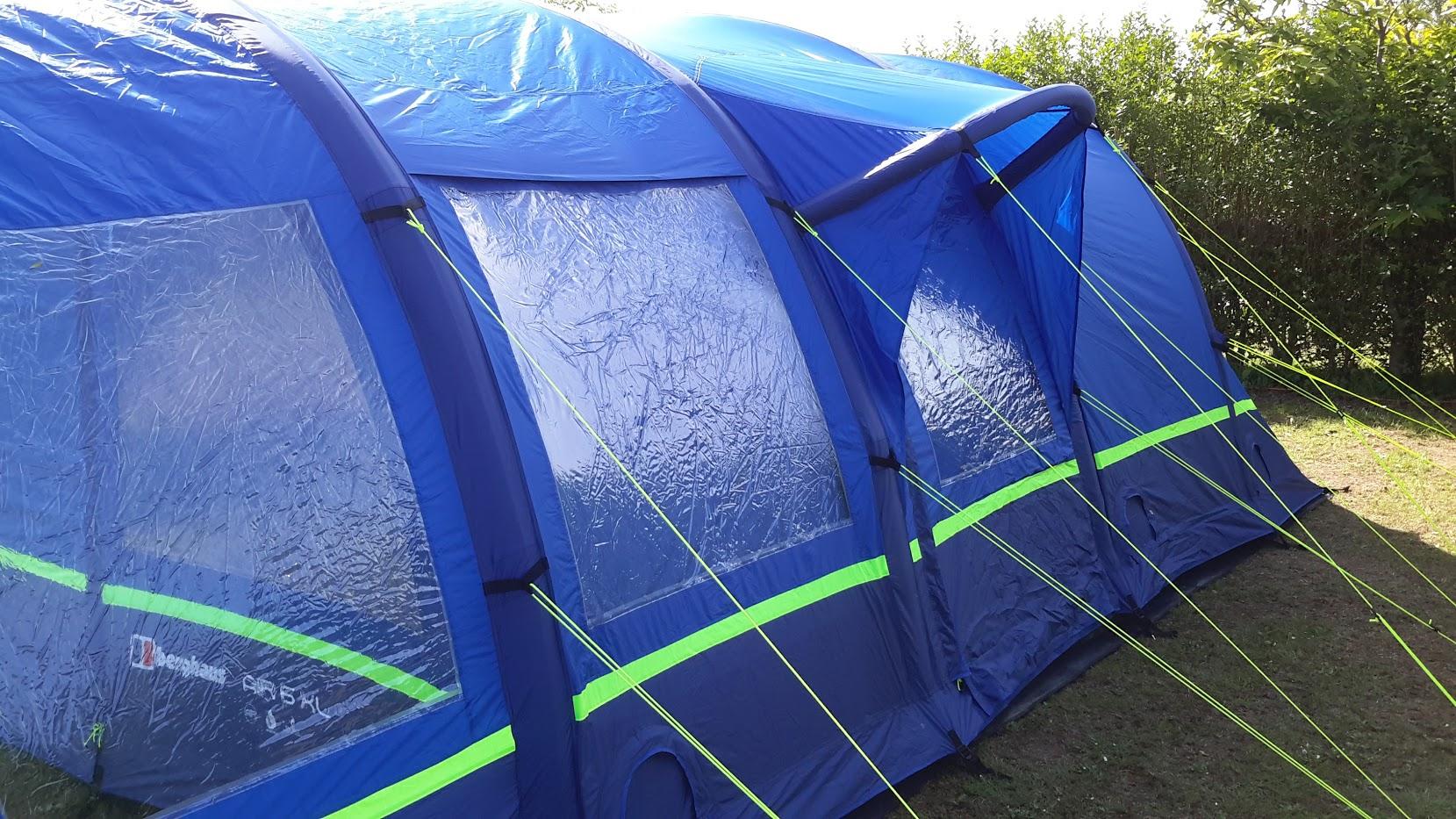BERGHAUS Air 6 XL Air Tent +footprint+carpet in B38 Birmingham for £500