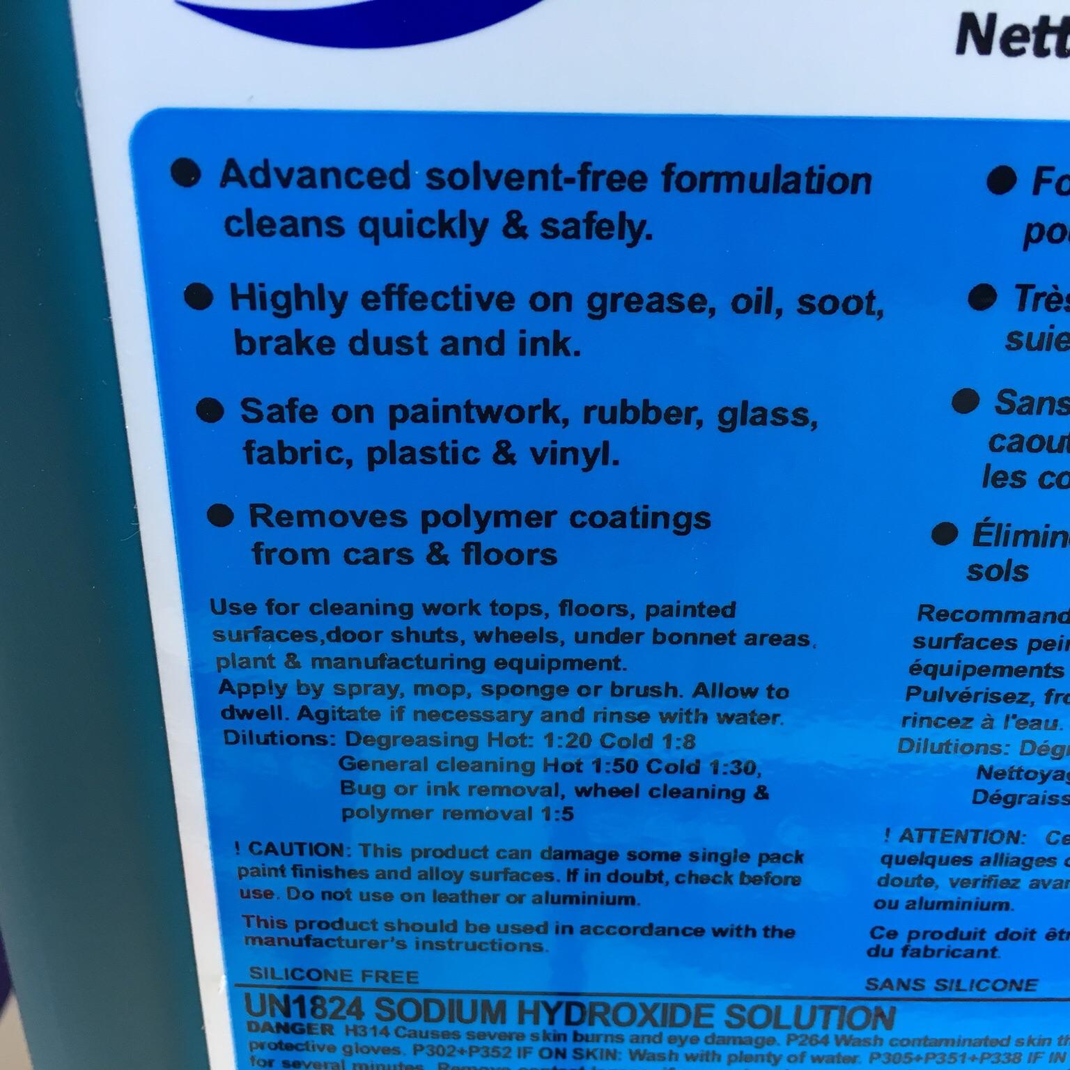Autosmart G101 all purpose cleaner degreaser in WF1 Wakefield for £29.