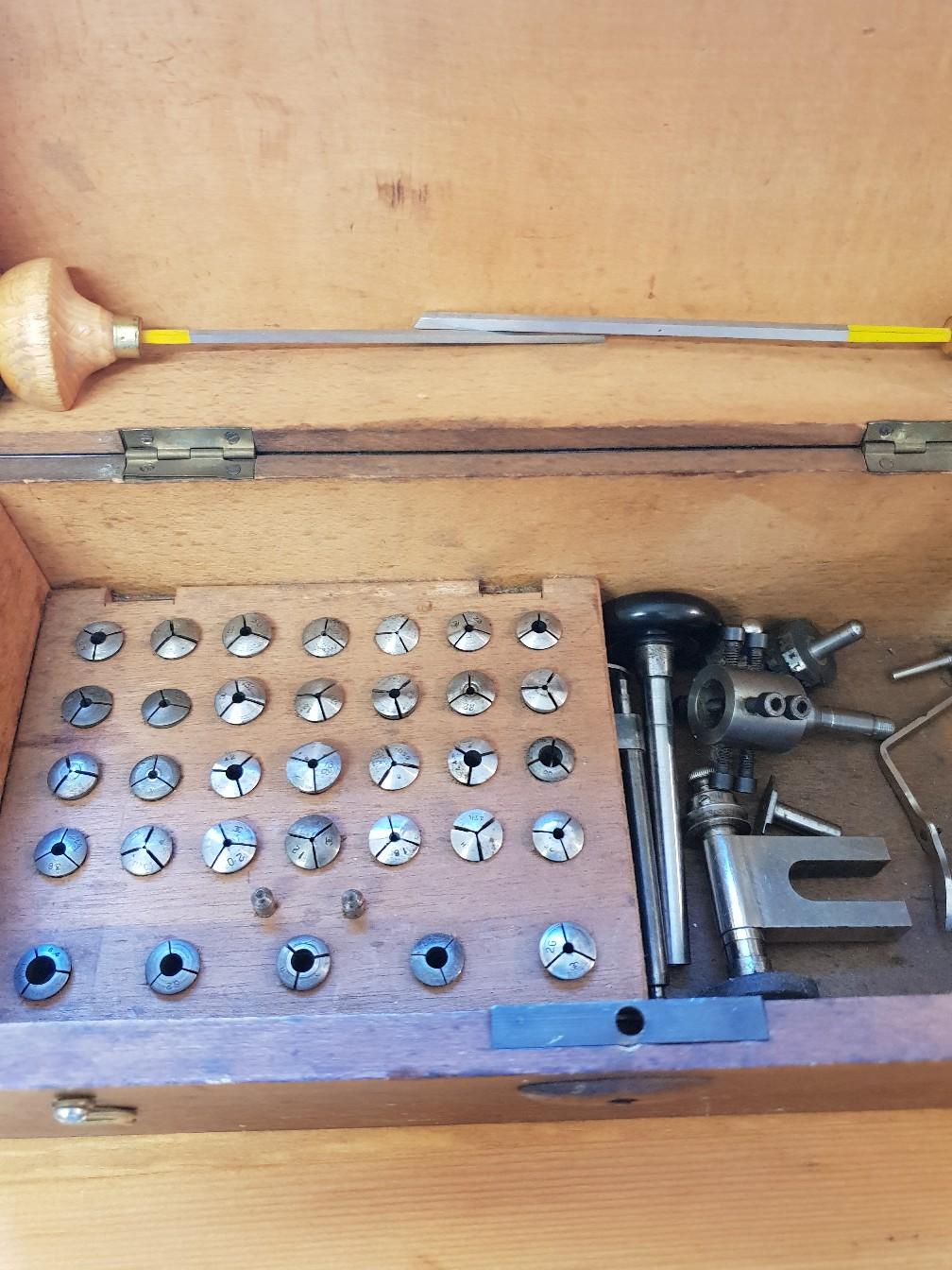 WOLF JAHN & CO,CLOCK MAKERS LATHE in M34 Tameside for £465.00 for sale