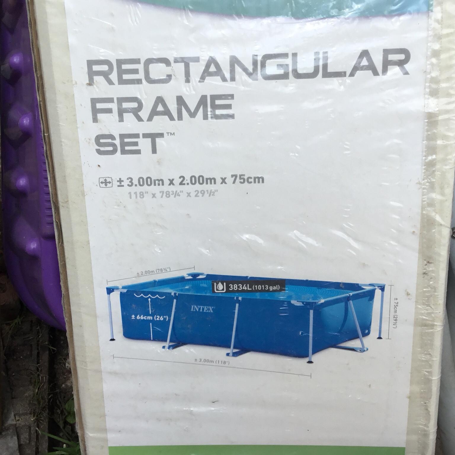 Intex 3m x 2m pool and pump in M34 Tameside für 65,00 £ zum Verkauf