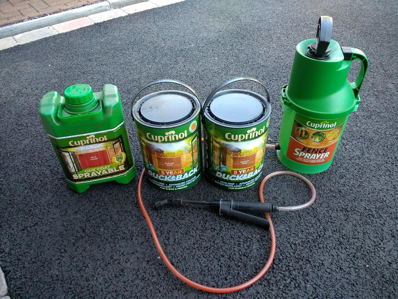 CUPRINOL SPRAYER in WS11 Cannock Chase für 12,00 £ zum Verkauf Shpock DE
