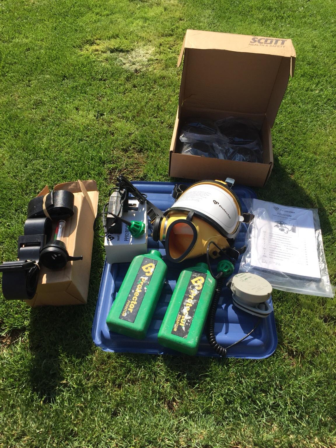 Asbestos full face mask Scott phantom in Rotherham for £90.00 for sale