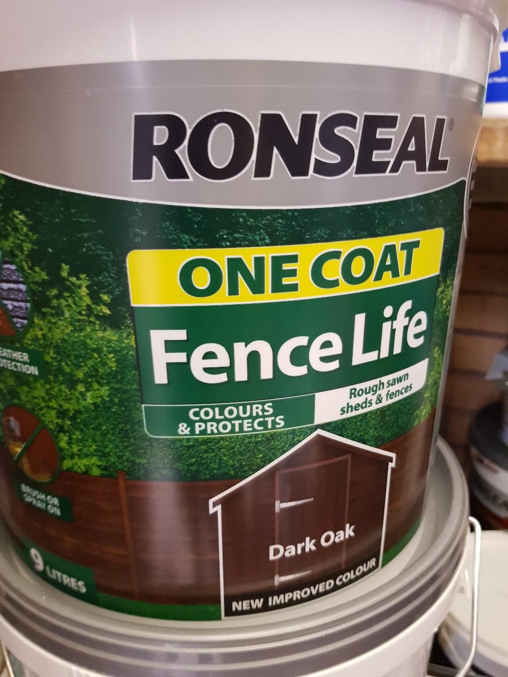 3 x Ronseal one coat fence paint in B9 Birmingham für £ 20,00 zum