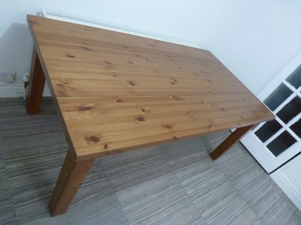 IKEA FORSBY SOLID PINE WOODEN DINING TABLE in E5 London for £100.00 for
