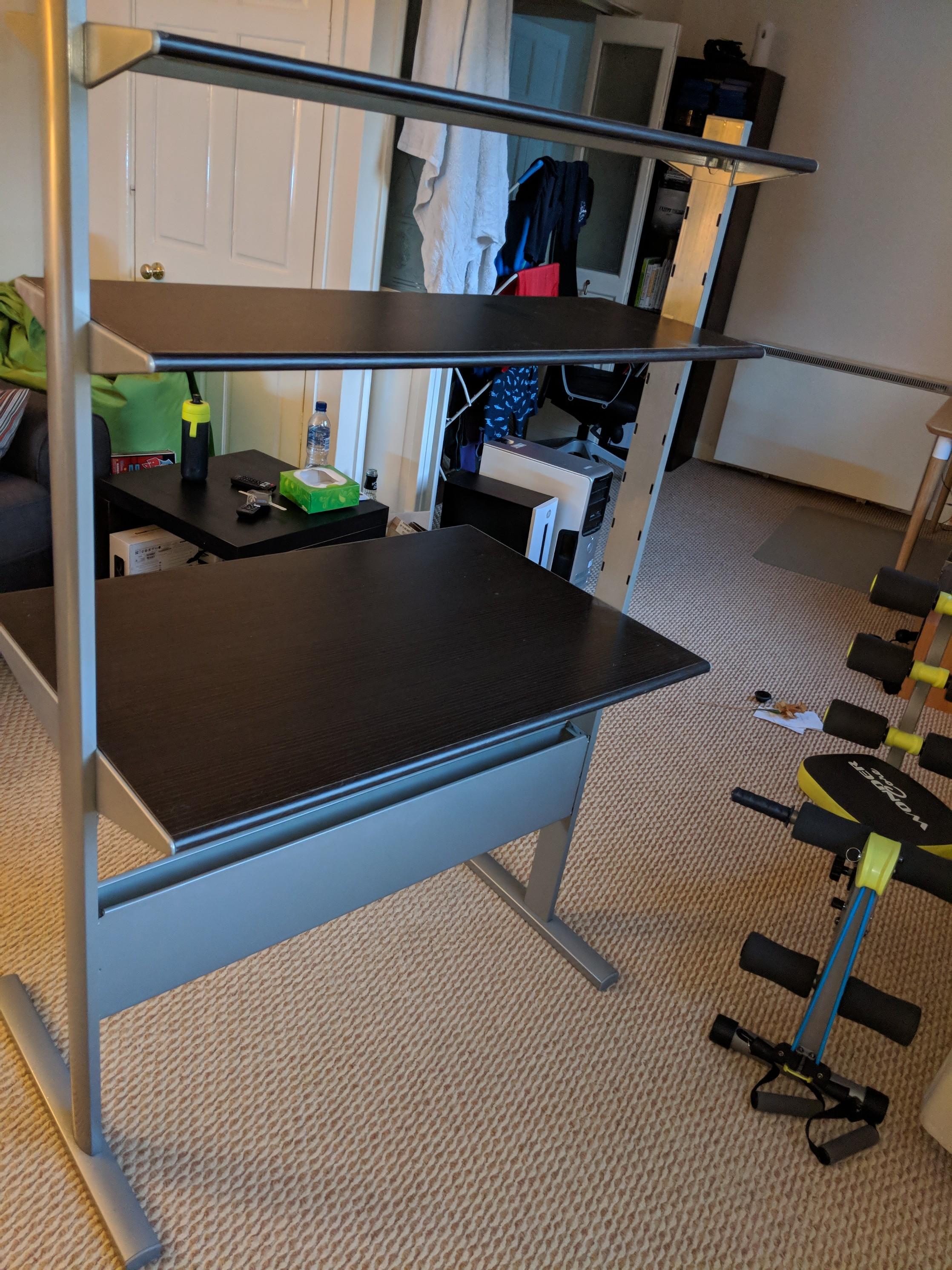 Ikea Fredrik Workstation Desk BlackBrown in B73 Birmingham für 30,00