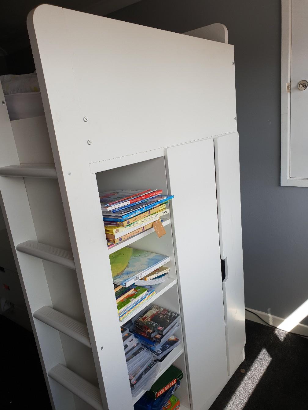 Ikea high sleeper with desk & wardrobe in FY6 Wyre für 150,00 £ zum Verkauf Shpock DE