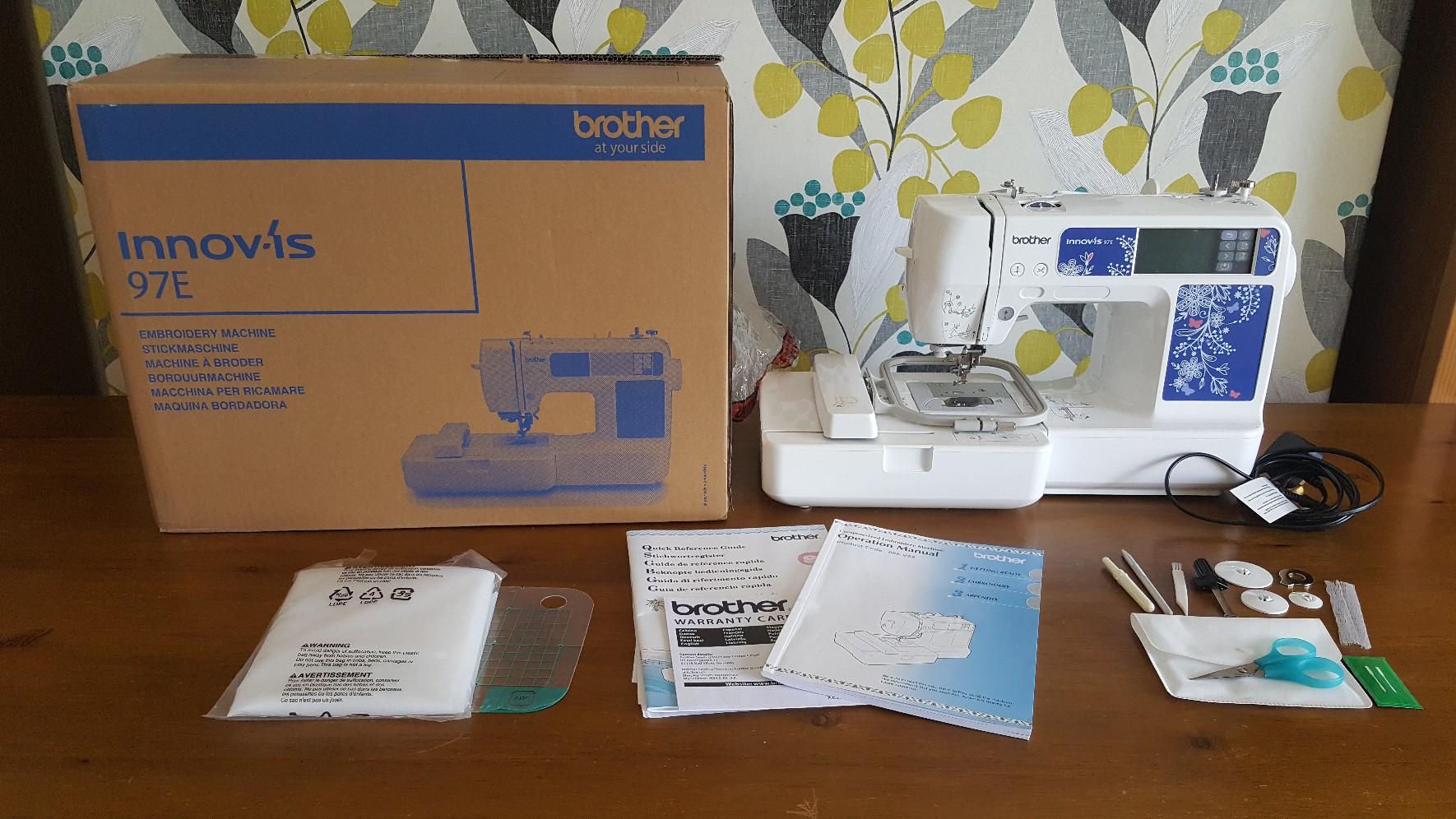 Brother InnovIs 97e Embroidery Machine in CV10 Bedworth for £475.00 for sale Shpock