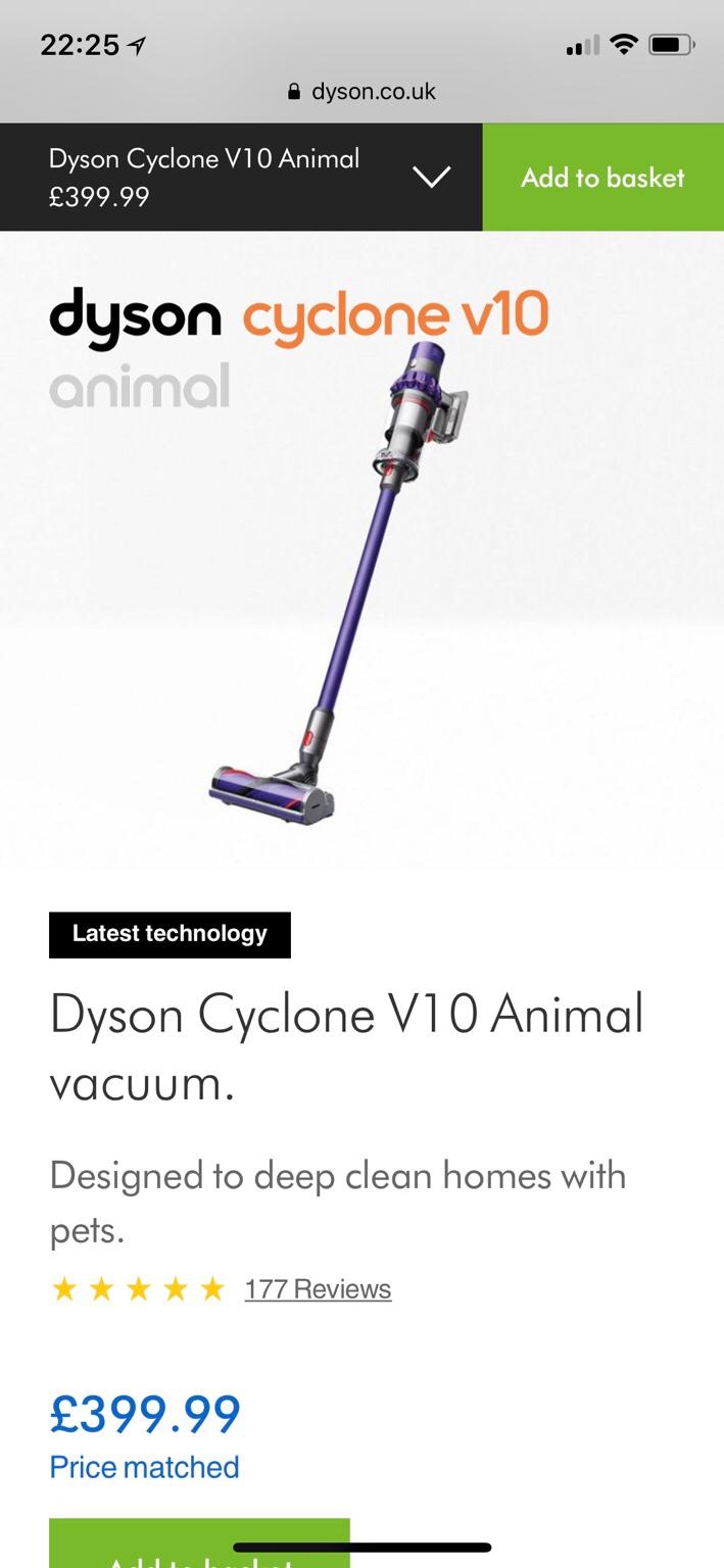Dyson cyclone v10 animal in Rochdale für 300,00 £ zum Verkauf Shpock DE
