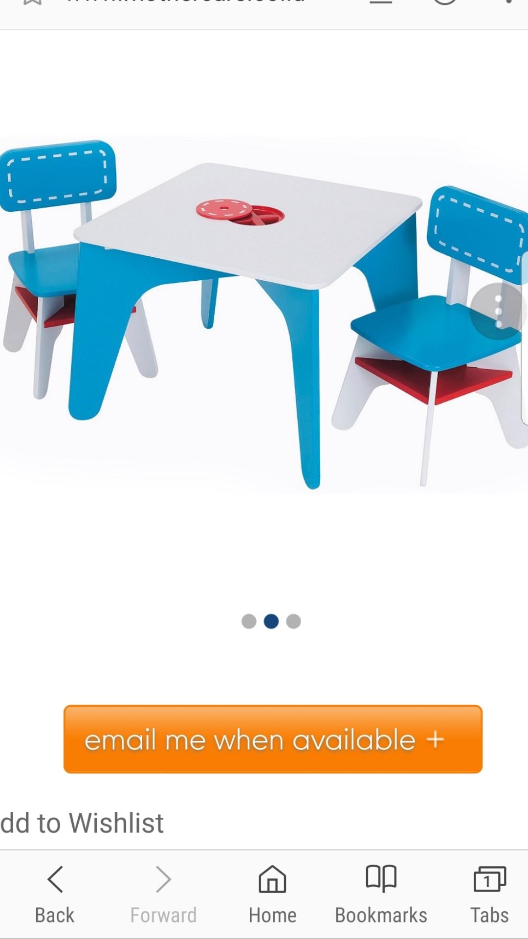 ELC Wooden table and chairs in DY3 Dudley for £15.00 for sale Shpock