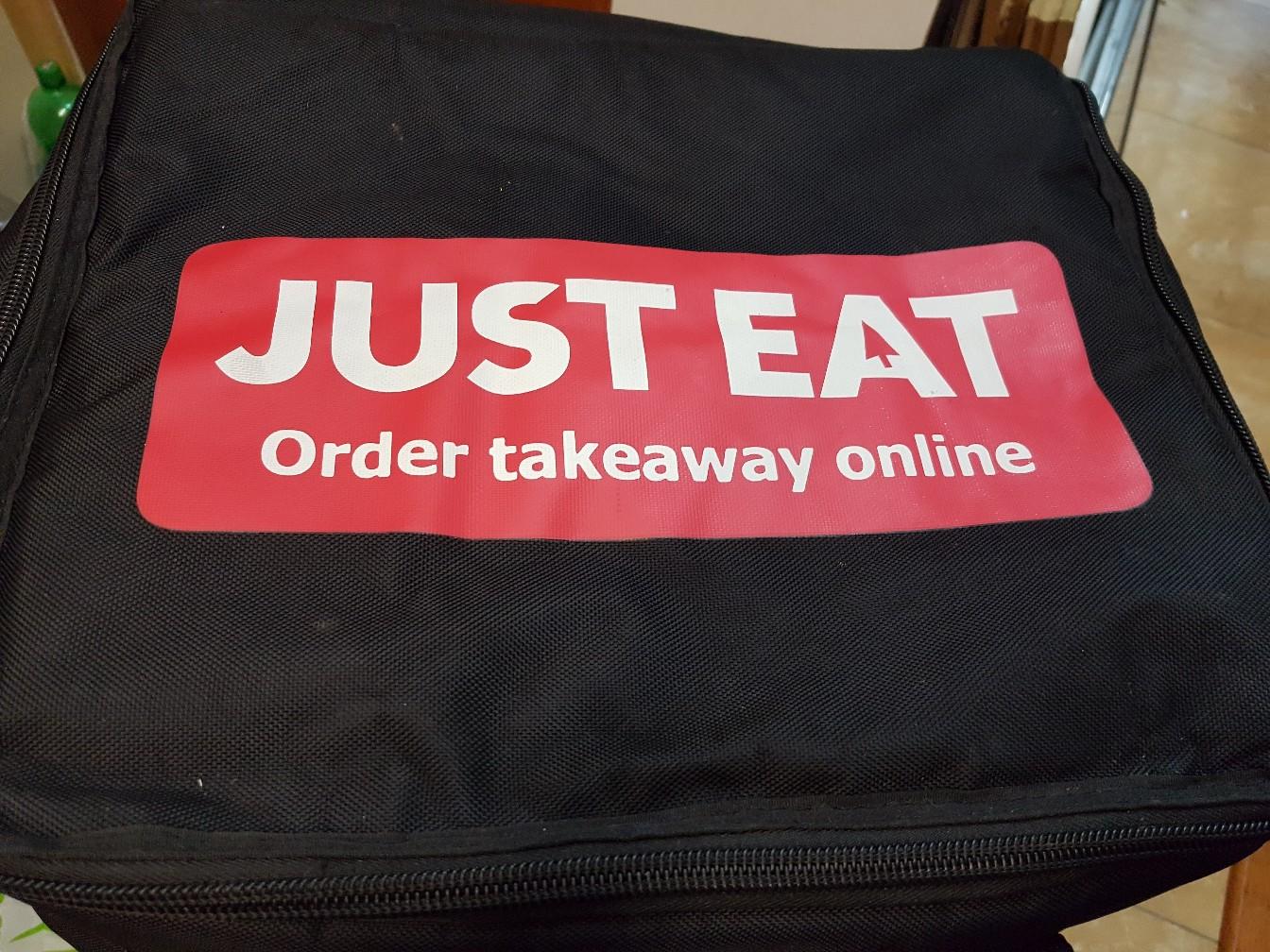Just Eat large thermal insulated delivery bag in BB1 Blackburn for £32.